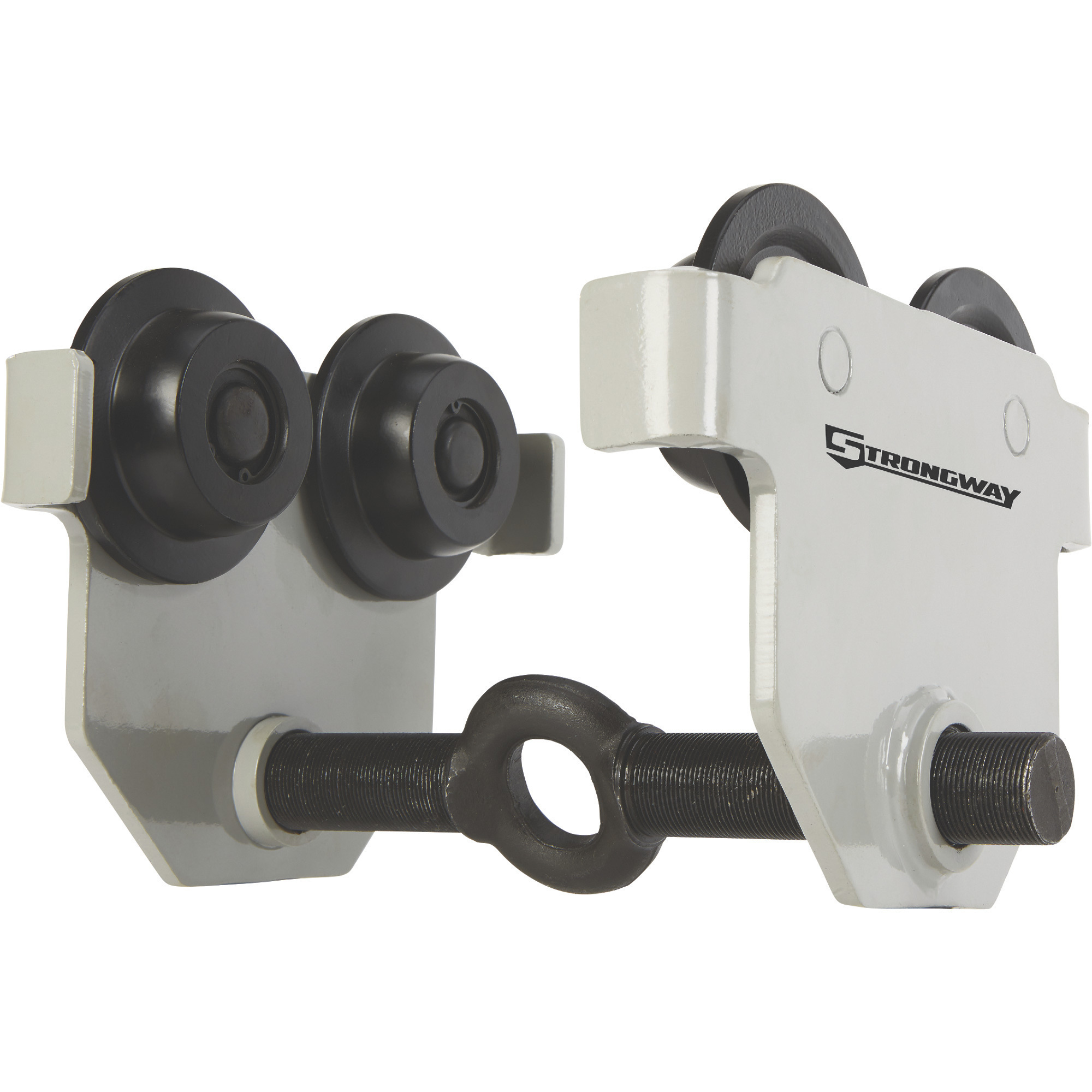 Strongway Push Trolley, 4400-Lb. Capacity, Fits 2-5/8in.–8-5/8in.W I-Beam